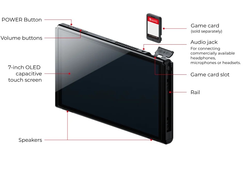 Máy Chơi Game Nintendo Switch Neon Red Blue V2 hộp mẫu mới